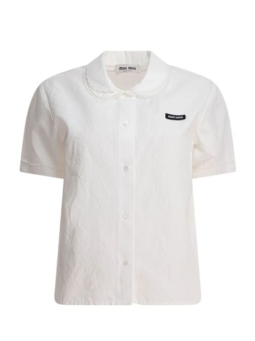 Short-sleeved Shirt MIU MIU | MK1932163MF0009